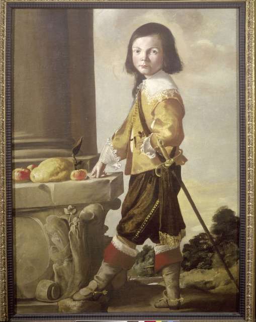 Anonimo — Miradori Luigi - sec. XVII - Ritratto di bambino — insieme